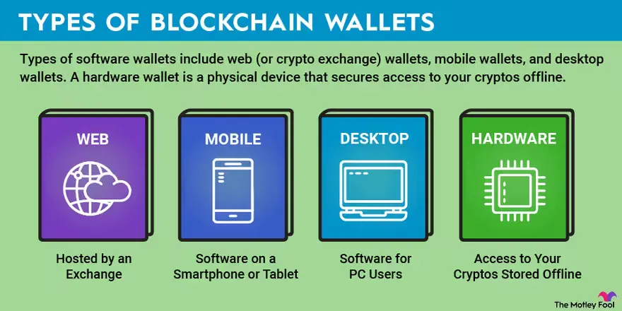 Wallet types infographic