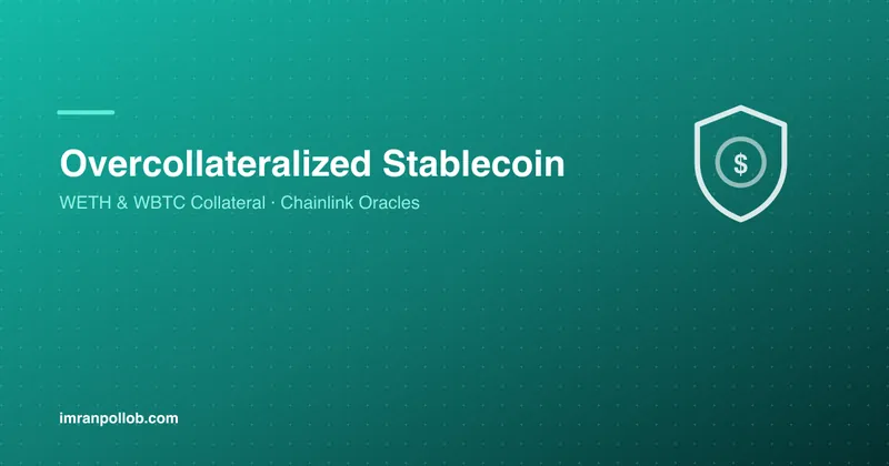 Screenshot of Overcollateralized Stablecoin