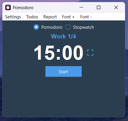 Pomodoro Timer preview